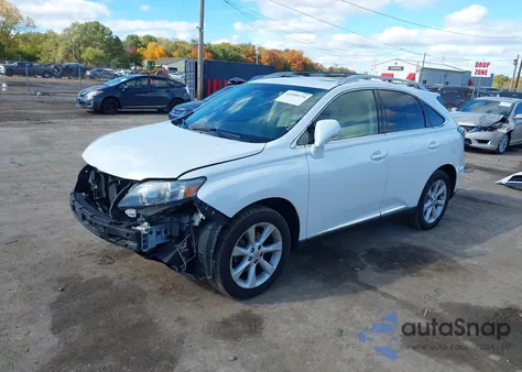 2011 Lexus Rx 350 z USA, uszkodzony, nr VIN 2T2ZK1BA9BC063793